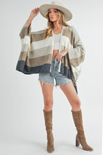 Multi Zuri Poncho Cardigan