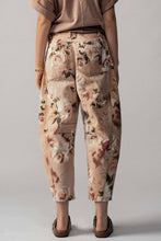 Multi Vintage Rose Print Wide Leg Urban Daizy Jeans
