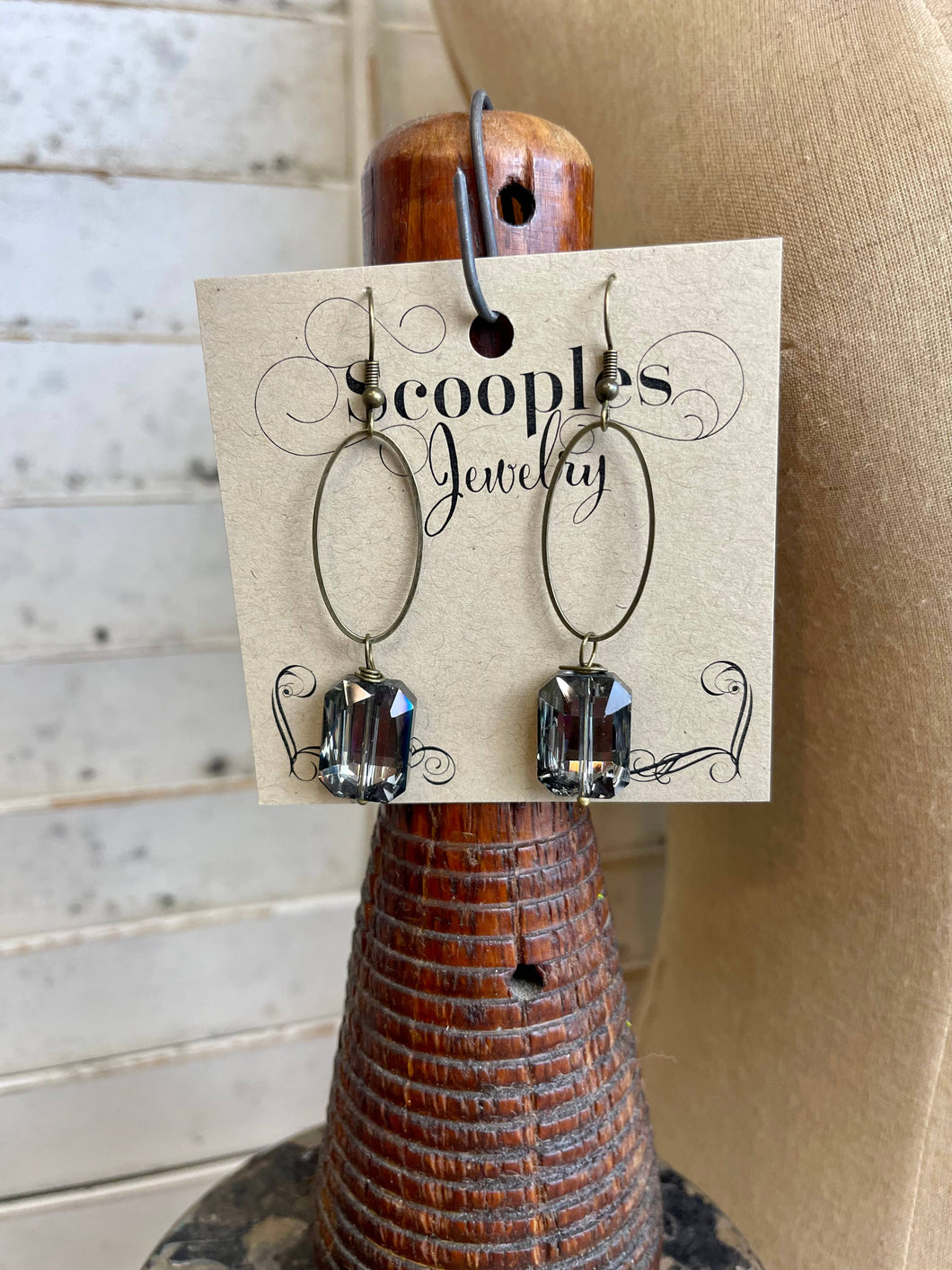 Smokey Dangle Earrings
