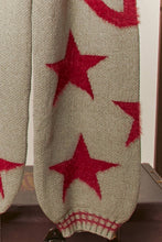 Dark Olive Peace & Stars Cozy Knit Pants