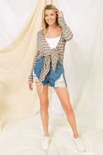 Taupe Knit Cardigan