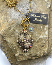 Vintage Cross Charm Necklace