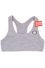 solid color soft cotton sports bra