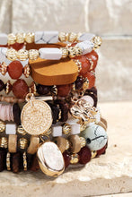 Pink Sand Multi Layered Natural Stone Bracelet