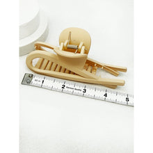 Minimal Design Jumbo Neutral Tone Hair Claw: MIX COLOR / ONE(12)