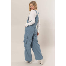 Corduroy Cargo HYFVE Overalls: Blue