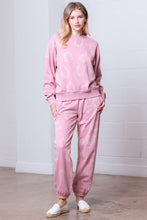 ROUND NECK HORSESHOE PRINTED SWEAT SHIRT