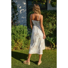 Antique White A Moment In Time Sweetheart Corset Midi Dress