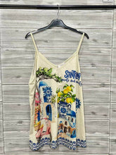 Royal Blue Printed Top