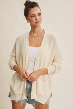 Vanilla Slouchy Charm Button Down Cardigan