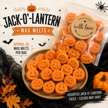Jack-O’-Lantern Wax Melts | Halloween Pumpkin - 20 count: Pumpkin Patch (Pumpkin Spice)