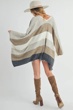 Multi Zuri Poncho Cardigan
