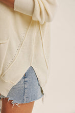 Vanilla Slouchy Charm Button Down Cardigan
