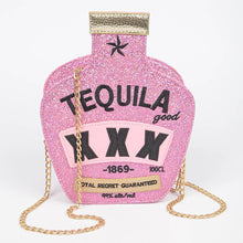 Black We Love Tequila Clutch