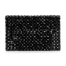Black Brilliant Beaded Evening Bag