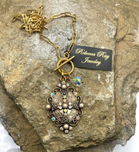 Vintage Cross Charm Necklace