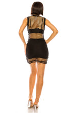 Black Pearl Fishnet Beach Dress