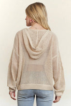 Oatmeal Long Sleeve Hoodie