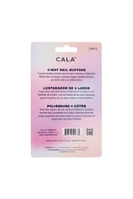 CALA Flower Print 4-Way Nail Buffers