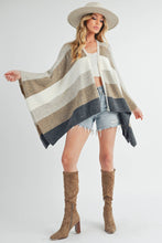 Multi Zuri Poncho Cardigan