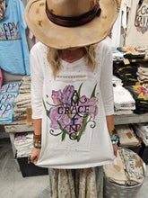 Amazing Grace Tattered Rare Bird Tee