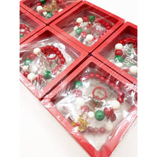 Christmas Theme Bracelet with Matching Ring: MIX COLOR / ONE(12)
