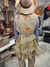 Stripe Butterfly Shirt Rare Bird Dress