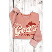 Mineral Black Get Me to Gods Country Mineral Graphic Sweatshirt