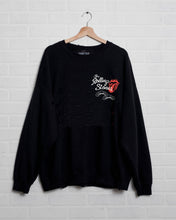 Black Thrifted Rolling Stones Japan 2006 Graphic Sweatshirt