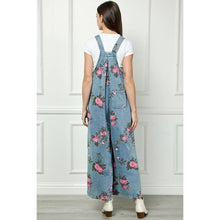Painted Floral Sleeveless Veveret Jumper