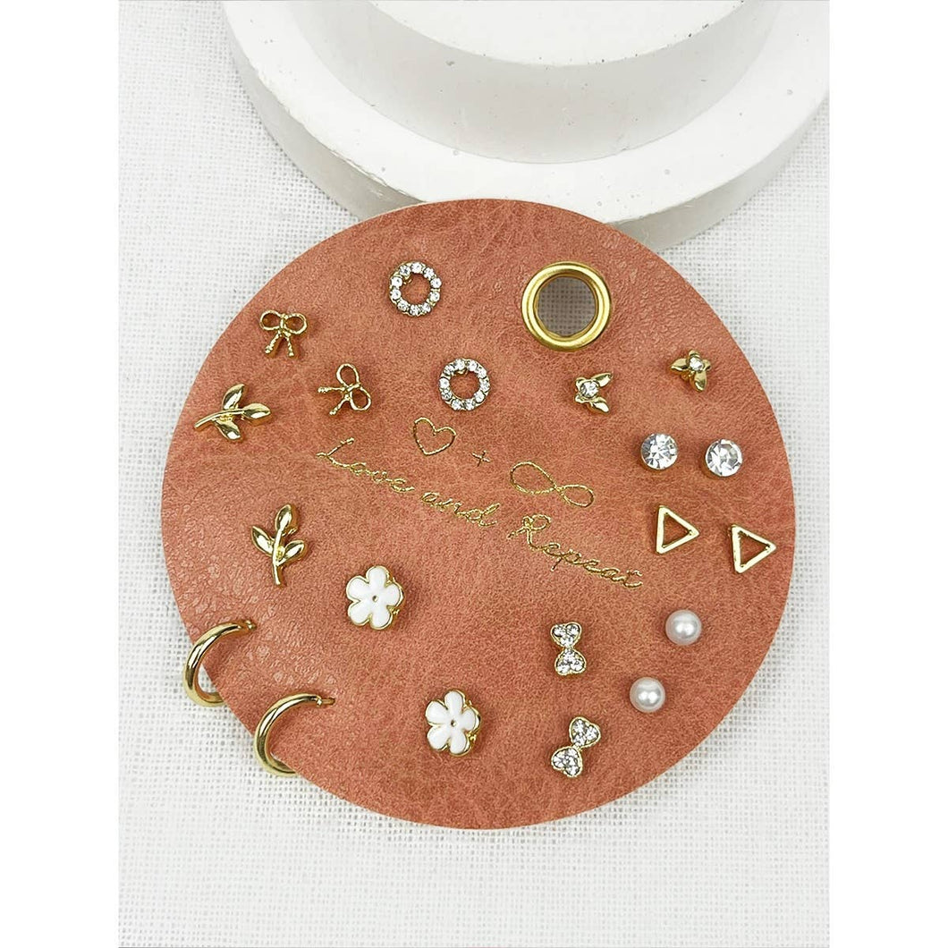 Gold Minimalist Everyday Earrings