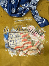 O Beautiful USA Tattered Rare Bird Tee