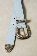 Beige Western Buckle Belt