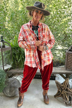 Orange Crush Crisp Morning Air Jaded Gypsy Flannel