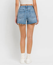 Inner Circle High Rise Waist Clean Cut A Line Vervet Shorts