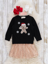 Gingerbread Sparkle Kids Outfit