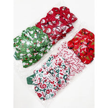Christmas Cute Designs Mixed Scrunchie: MIX COLOR / ONE(12)