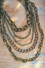 Syrah Necklace Bronze