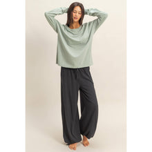 Iceberg Green Long Sleeve Pocket T-Shirt