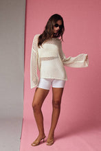 White Reese Loose Fit Cover Up