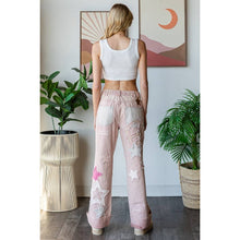 Pink Washed Star Patchwork Oli+Hali Denim Jeans