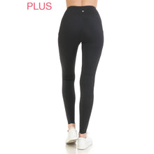 Plus Size Premium High Waist Solid Activewear Leggings: Forest Green