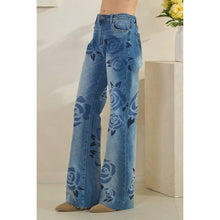 Medium Denim Washed Rose Oli+Hali Jeans
