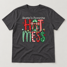 Graphite Santa's Favorite Hot Mess Tee