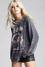 Black Def Leppard Adrenalize Long Sleeve Sweatshirt