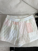 Quilted Pastel Sunkissed Coconut Shorts: