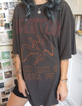 Led Zeppelin USA Tour 1977 Oversized Tee