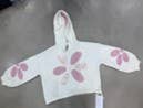 Pastel Purple Flower Petal Hooded Sweater