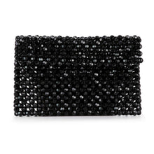 Black Brilliant Beaded Evening Bag