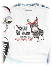 Natural I Rolled My Eyes So Hard Tee